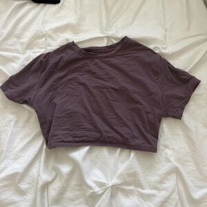 Skims purple crop top size small in excellent condition!